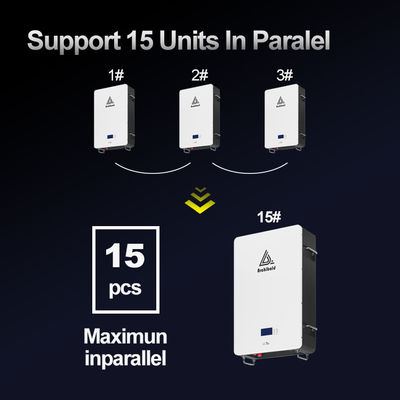 Υβριδικό δίκτυο Powerwall Lifepo4 Home μπαταρία 48V 200ah 10Kwh 51.2v 300ah μπαταρίες ιόντων λιθίου με WIFI