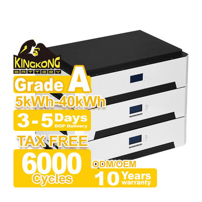 Growatt 51.2v 10kwh 20kwh 30kwh 50kwh Lifepo4 Lithium Ion Οικιακό Ηλιακό Σύστημα