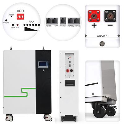 20kW 10kW 5kwh Υπηρεσία αποθήκευσης ηλιακής ενέργειας Lifepo4 με μετατροπέα και μπαταρία BMS Lifepo4