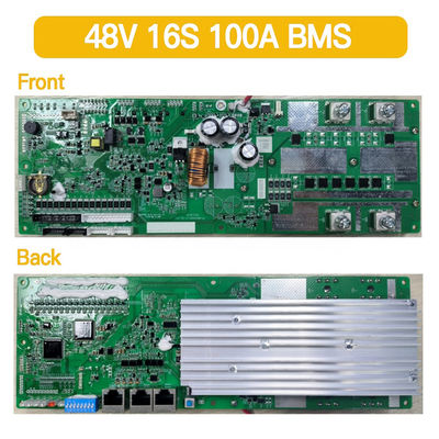 16S 48V Smart BMS για αποθήκευση Ηλιακού Συστήματος 100A 200A LiFePO4 Σύστημα Διαχείρισης μπαταρίας