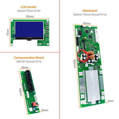 16S 48V Smart BMS για αποθήκευση Ηλιακού Συστήματος 100A 200A LiFePO4 Σύστημα Διαχείρισης μπαταρίας
