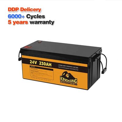 24V 50Ah 60Ah 100Ah 200Ah 230Ah 300Ah 400Ah 460Ah Σιδηρούν Λιθίου LifePo4 μπαταρία με BMS