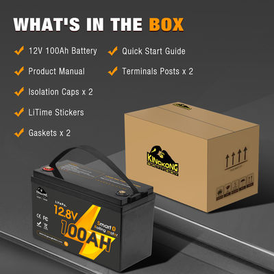 Ηλεκτρική Μπαταρία Σκάφους Lifepo4 12V 24V