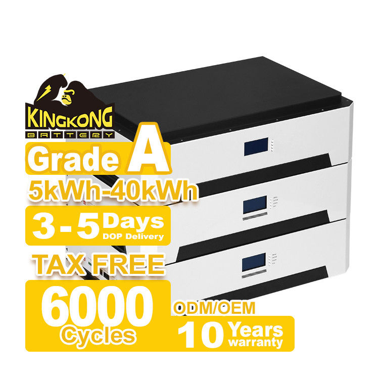Growatt 51.2v 10kwh 20kwh 30kwh 50kwh Lifepo4 Lithium Ion Οικιακό Ηλιακό Σύστημα