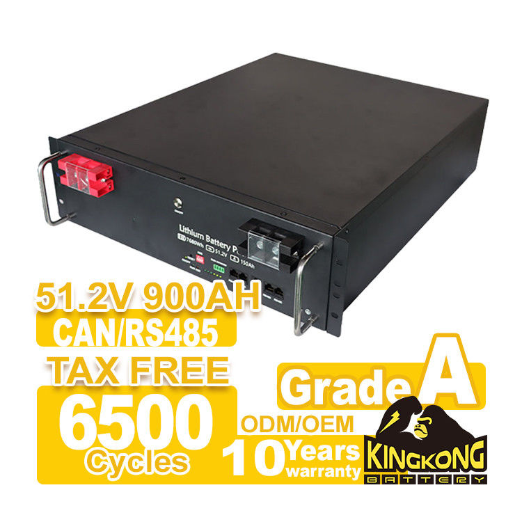 48V 150Ah 6000 κύκλους Λιθιοηλιακή μπαταρία αποθήκευσης ενέργειας για τηλεπικοινωνιακό σταθμό βάσης
