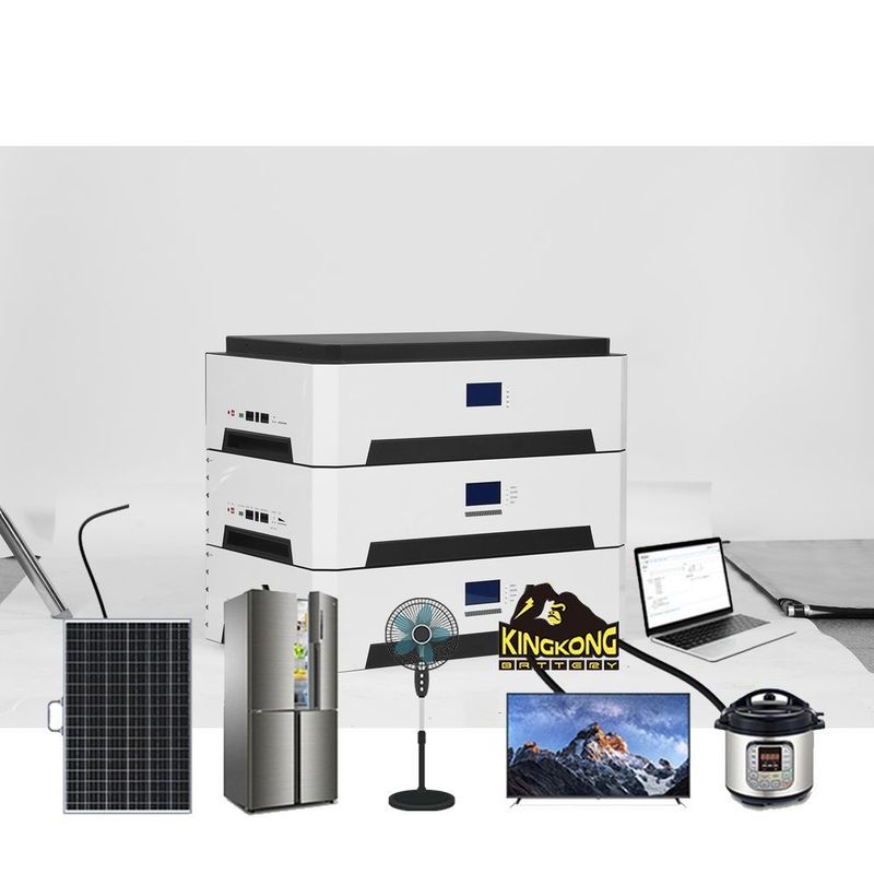 51.2V 100Ah 200Ah 300Ah LiFePO4 μπαταρία 5Kwh 10Kwh 15Kwh Αρκετά για ηλιακή αποθήκευση