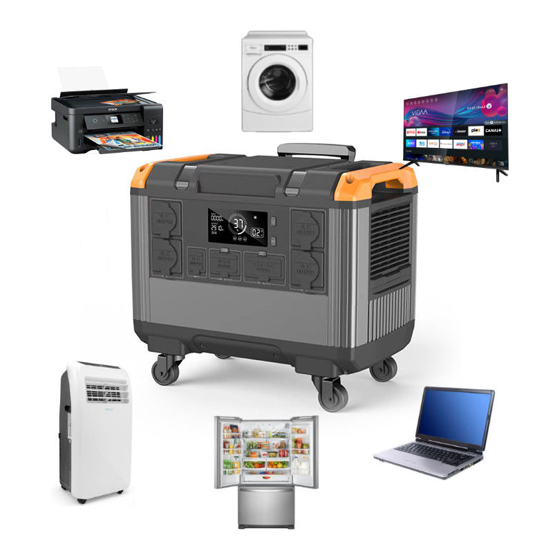 LiFePO4 μπαταρία EU 230V Οικιακή UPS 3000W Ηλιακή γεννήτρια για κατασκηνώσεις και ανάγκες έκτακτης ανάγκης
