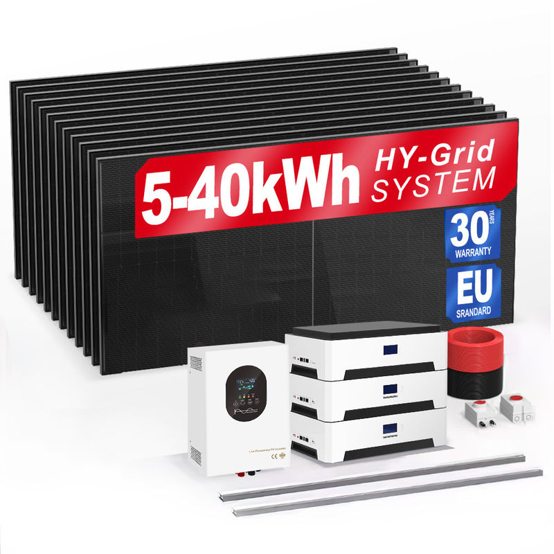 6Kw 10Kw 20Kw 30Kwh Ηλιακή ενέργεια εκτός δικτύου Ηλιακή μπαταρία Αποθήκευση ενέργειας Συστήματα ηλεκτρικής ενέργειας για το σπίτι Ηλιακό θερμοσίφωνιο Ηλιακό θερμοσίφωνιο Φώτα τηλεόραση Συσκευή μπαταριών
