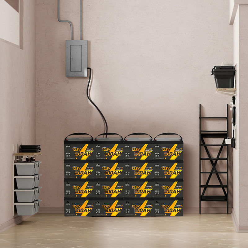 12V 12.8V 24V 48V Volt 100Ah 120Ah 200Ah 300Ah 400Ah Αναφορτιζόμενο Lifepo4 Βαθύ κύκλο Li Λιθιοϊονική μπαταρία Συσκευή σφραγισμένη