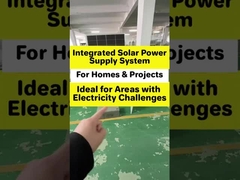 Αυτό είναι ένα πλήρες σύστημα παροχής ηλιακής ενέργειας και προσαρμόσιμο, κατάλληλο για οικιακή χρήση και έργο