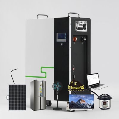 RS232 Πύλη επικοινωνίας OEM Αποθήκευση ηλιακής ενέργειας 5kwh 48v 100ah Lifepo4 μπαταρία τοίχος