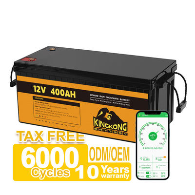 Μεγάλη χωρητικότητα 12V 200Ah 300Ah 400Ah μπαταρία λιθίου για αποθήκευση ηλιακής ενέργειας