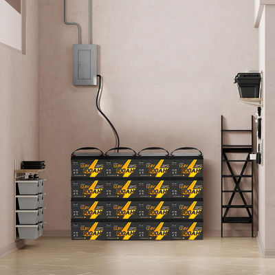 12V 12.8V 24V 48V Volt 100Ah 120Ah 200Ah 300Ah 400Ah Αναφορτιζόμενο Lifepo4 Βαθύ κύκλο Li Λιθιοϊονική μπαταρία Συσκευή σφραγισμένη